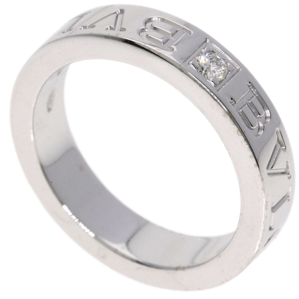 BVLGARI 18k Silver Diamond Ring